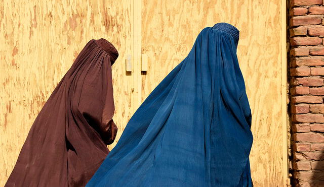 En varias ocasiones se ha denunciado a nivel internacional la violación derechos humanos de las mujeres en Afganistán. Foto: AFP/referencial