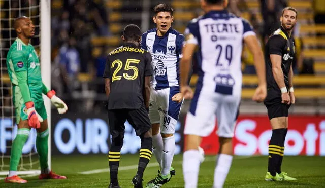 Monterrey y Columbus Crew protagonizan uno de los duelos de vuelta de la Concachampions 2021. Foto: Twitter @TheChampions