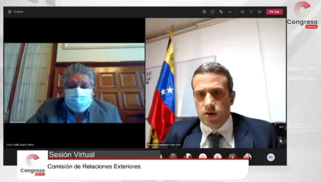 El representante de Juan Guaidó en nuestro país informó que hay más de 300 presos políticos en Venezuela. Imagen: Difusión.