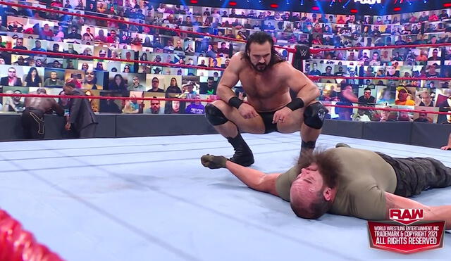 Drew McIntyre, Braun Strowman y Bobby Lashley se medirán en WrestleMania Backlash 2021. Foto: WWE
