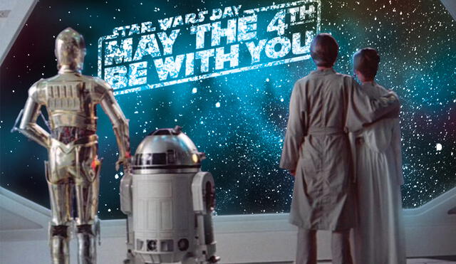 May the force be with you, uno de los eventos más importantes de la comunidad Star Wars. Foto: Disney/Composición