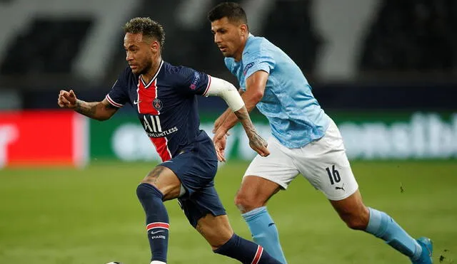 Neymar comandará el ataque del PSG ante Manchester City. Foto: EFE