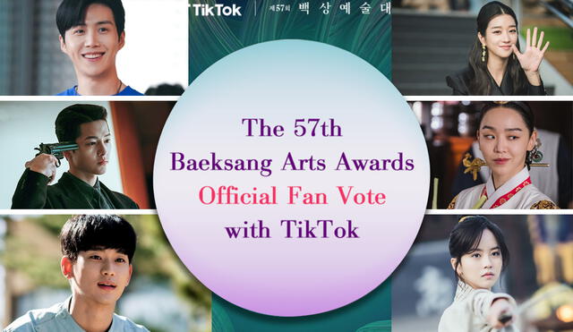 Son más de 20 celebridades nominadas al premio de popularidad de los Baeksang Arts Awards 2021. Foto: composición LR