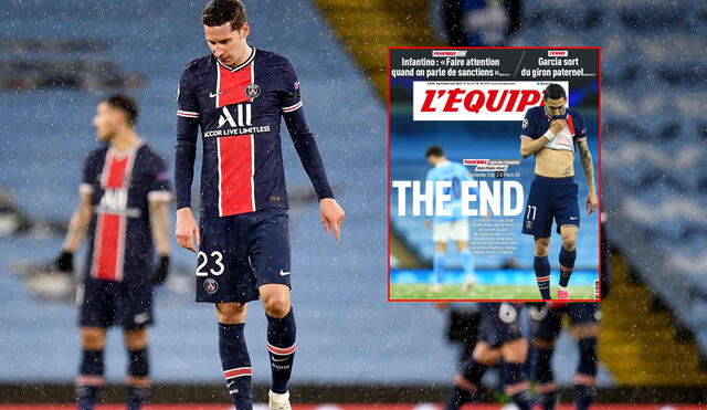 PSG no podrá jugar su segunda final consecutiva de Champions League. Foto: EFE/L'Equipe