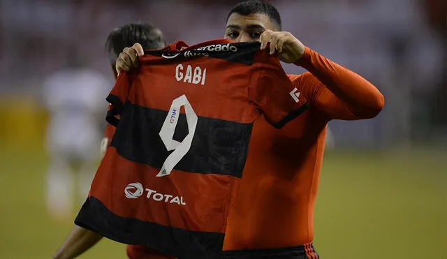 Flamengo derrotó de visita a  LDU de Quito en la fecha 3 de la Copa Libertadores 2021. Foto: AFP