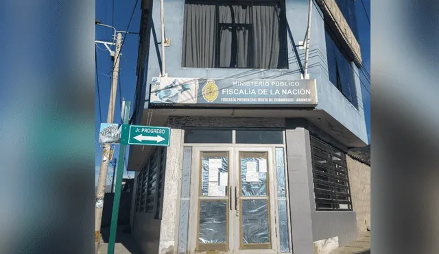 Fiscalía Provincial Mixta de Curahuasi obtuvo prisión preventiva. Foto: Ministerio Público Apurímac