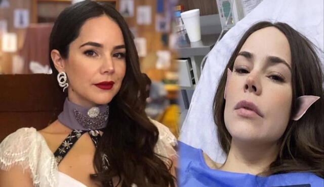 La actriz contó que pasó la noche en el hospital hasta ser establecida. Foto: Camila Sodi/Facebook e Instagram