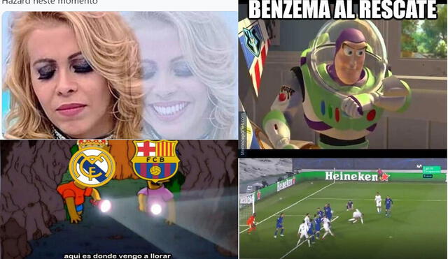 Real Madrid fue víctima de memes por su eliminación de la Champions League. Foto: redes sociales