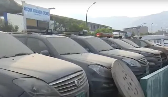 Desuso de patrulleros perjudica la vigilancia en estos distritos. Foto: captura ATV