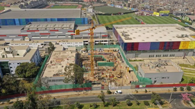 El primer Centro Especializado en Medicina Deportiva del Perú constará de cuatro pisos y atenderá a cerca de 5.000 deportistas federados. Foto Proyecto Legado