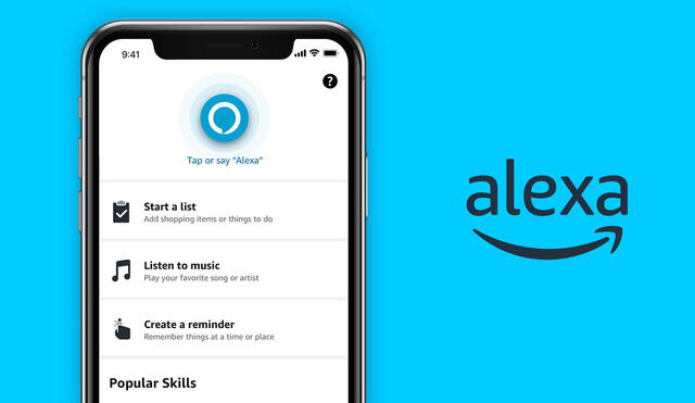 Puedes hacerle varias preguntas a Alexa, también ordenarle ciertas acciones. Foto: Amazon