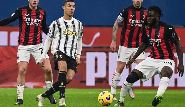 Juventus y Milan buscan asegurar un boleto en la próxima Champions League. Foto: EFE.