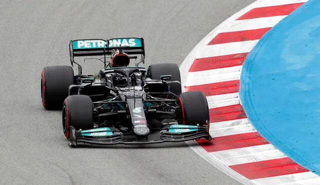 Hamilton llegó a estar 23 segundos por debajo de Verstappen. Foto: EFE