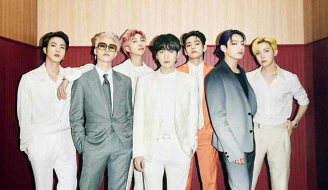 Jin, Jimin, RM, Suga, V, Jungkook y J-Hope en primera imagen grupal de "Butter". Foto: Big Hit Music