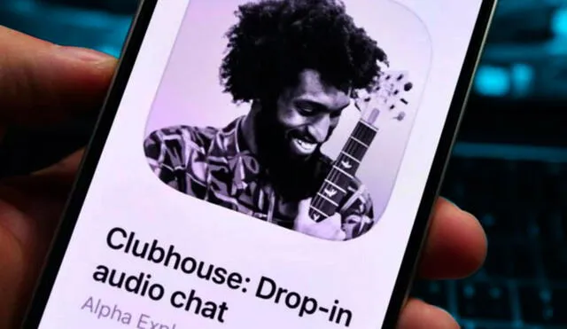 Clubhouse se puede descargar desde Google Play Store por usuarios en Estados Unidos. Foto: BBC