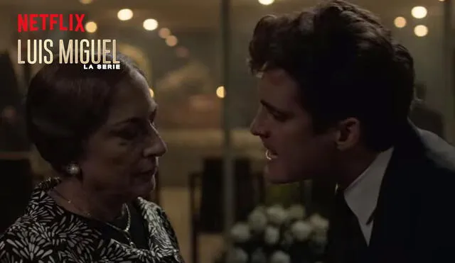 Luis Miguel y su abuela se siguen peleando por la tenencia de Sergio. Foto: Netflix