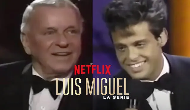 Frank Sinatra invitó en 1995 a Luis Miguel a cantar en su cumpleaños. Foto: composición La República/Aids Project L.A.