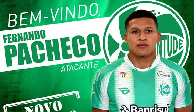Fernando Pacheco tendrá una nueva oportunidad en la primera división de Brasil. Foto: Juventude.