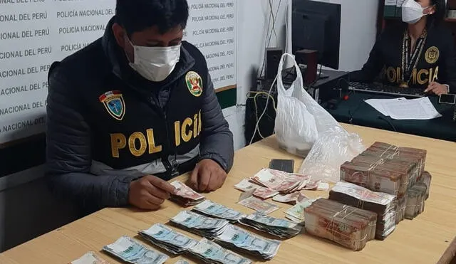 Dinero fue depositado en las bóvedas del Departamento Antidrogas de la Región Policial Cusco. Foto: PNP