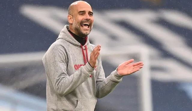 'Pep' Guardiola está a un paso de obtener una nueva Premier League. Foto: EFE/Shaun Botterill