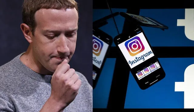 No sería la primera carta o crítica que recibe Facebook en contra de sus planes para crear Instagram para niños. Foto: composición/AFP