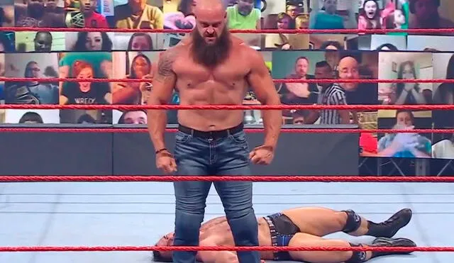 Braun Strowman arremetió contra Bobby Lashley y McIntyre previo a Backlash. Foto: captura WWE