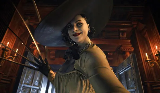 Lady Dimitrescu es una de las cinco villanas principales de Resident Evil: Village. Foto: Capcom