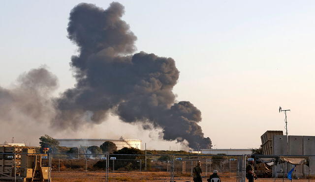 Israel está nuevamente en conflicto luego de interceptar cohetes desde Gaza. Entre el lunes y el martes casi 30 personas han perdido la vida, incluido nueve menores palestinos. Foto: AFP