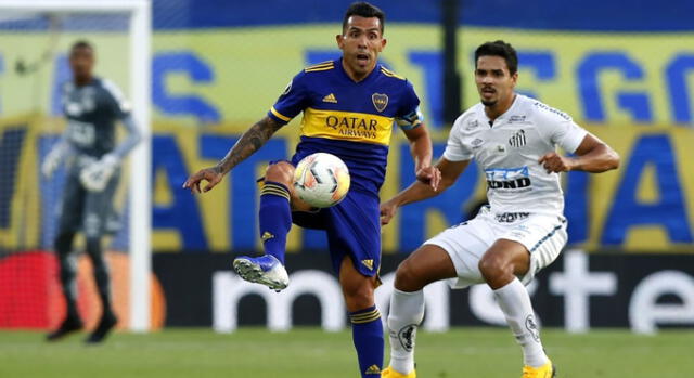Boca Juniors vs. Santos disputan la fecha 4 del Grupo C de Libertadores. Foto: EFE
