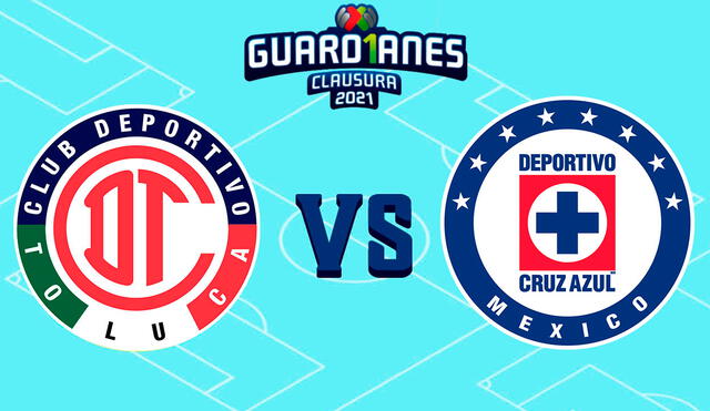 Toluca y Cruz Azul juegan este miércoles por los cuartos de final del Torneo Clausura 2021 de Liga MX. Foto: composición de La República