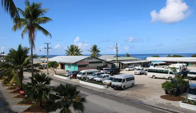 Nauru es parte de un puñado de pequeños y remotos países insulares del Pacífico que han logrado esquivar el virus al cerrar completamente sus fronteras. Foto: AFP