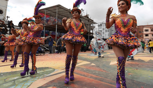 El alcalde de La Paz indicó que no molesta que bailen esta danza en otros países, pero que se respete el “derecho de origen, de autoría” de Bolivia. Foto: EFE