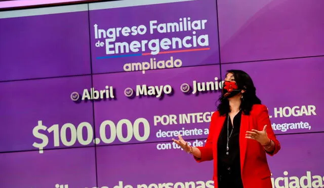 El Ministerio de Desarrollo Social estima que unos 13 millones de hogares serán beneficiados. Foto: TVN/MinDesarrollo/Twitter