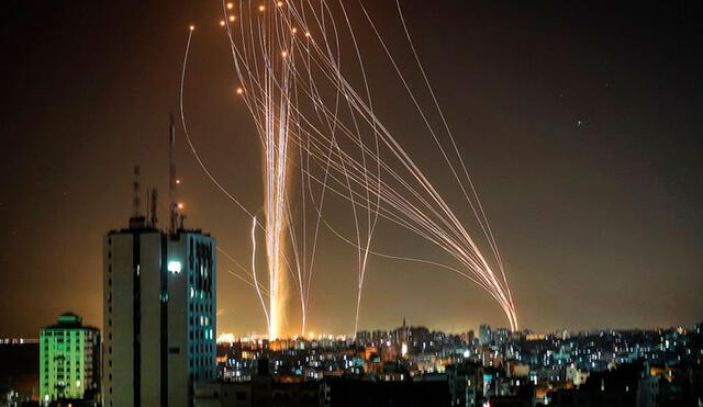 El Ejército israelí informó que este miércoles 12 de mayo interceptó un dron procedente de la Franja de Gaza. Foto: AFP
