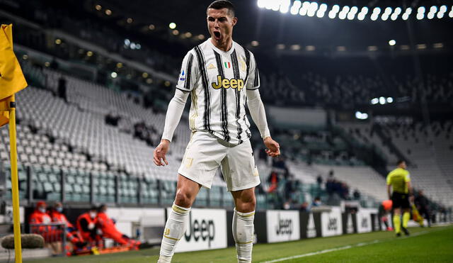 Cristiano Ronaldo quiere clasificar a la siguiente Champions League con Juventus.  Foto: EFE.