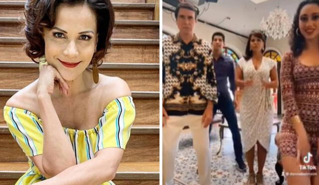 Los actores de De vuelta al barrio se unieron en una coreografía de TikTok. Foto: composición