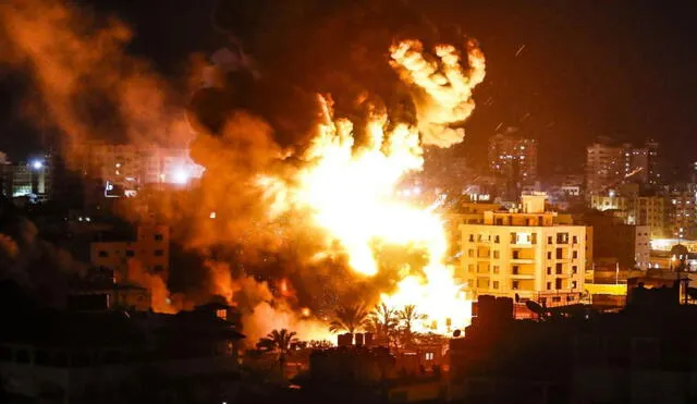 Israel fue bombardeada por grupos palestinos desde la Franja de Gaza. Foto: AFP