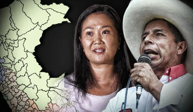 Fujimori y Castillo se enfrentarán en la segunda vuelta electoral el próximo 6 de junio. Foto: composición/ La República/ IEP