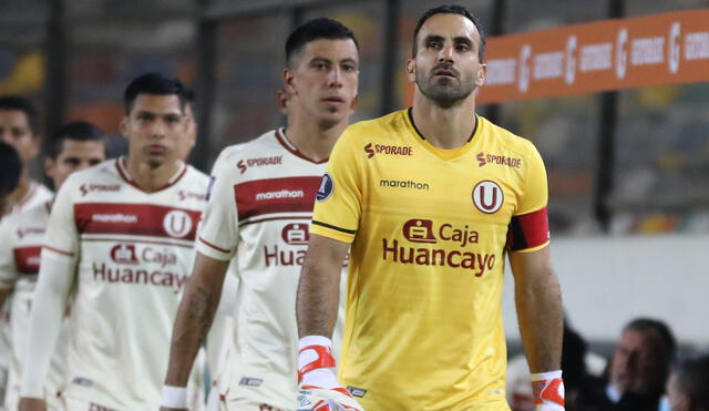 José Carvallo atajó los cuatro partidos de Universitario en la Copa Libertadores 2021. Foto: Prensa Universitario