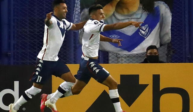 Vélez sumó su segundo triunfo en el Grupo G de la Copa Libertadores 2021. Foto: EFE