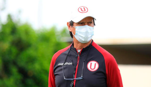 Ángel Comizzo es el actual entrenador de Universitario de Deportes. Foto: Prensa Universitario