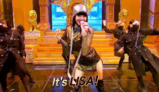 Lisa en el episodio 8 de KINGDOM. Foto: Mnet