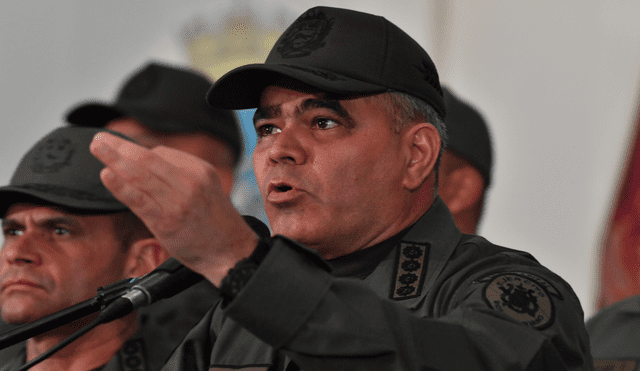 Ministro de defensa venezolano opinó sobre propuesta de diálogo en favor del país. Foto: AFP