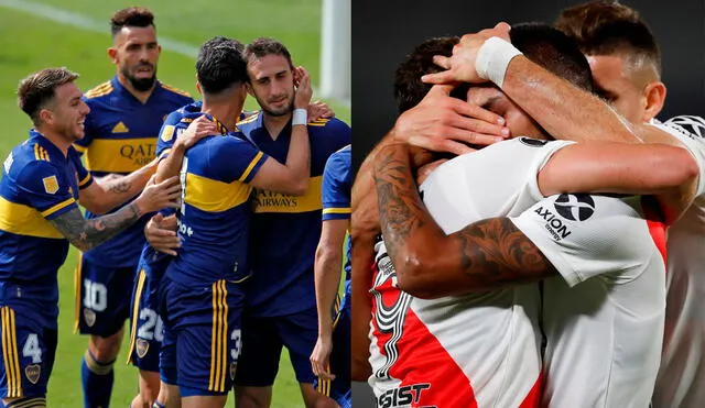Boca Juniors y River Plate se enfrentarán este domingo 16 de mayo por la Copa de la Liga. Foto: EFE