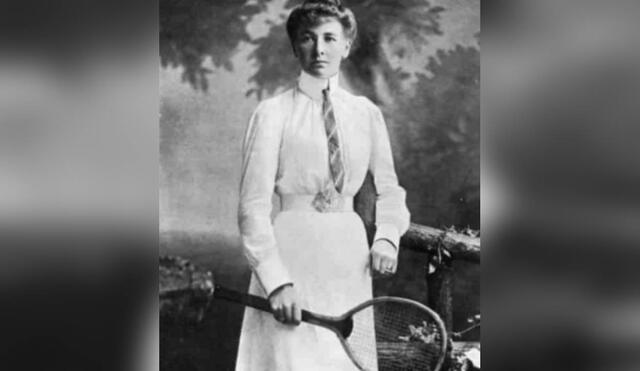 Charlotte Cooper ganó su primer título absoluto en 1893 en el Club de Ilkley. Foto: EFE