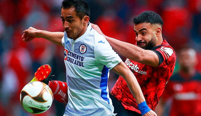 Cruz Azul perdió su invicto de 19 cotejos sin conocer la derrota ante Toluca. Foto: difusión