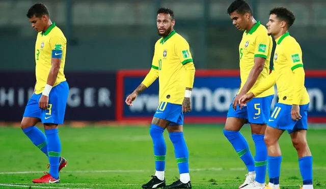 Con 12 puntos, la selección brasilera ocupa el primer lugar en las clasificatorias sudamericanas. Foto: AFP
