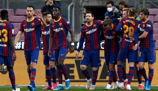 Barcelona depende de un milagro para salir campeón de LaLiga. Foto: EFE