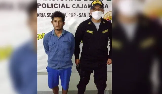 La Policía capturó a Peña Mondragón cuando este intentó huir tras cometer el delito. Foto: difusión.