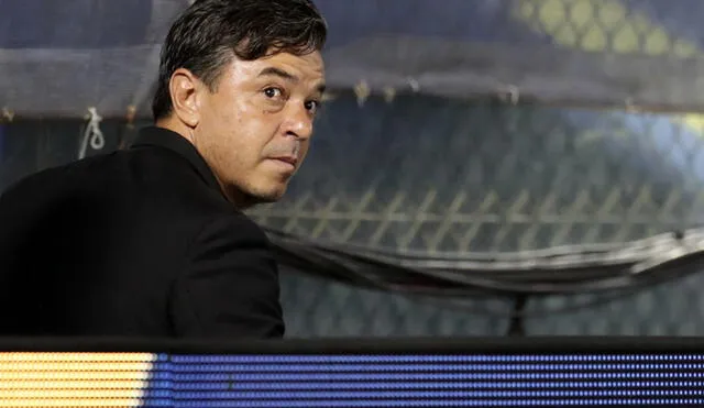 Marcelo Gallardo es entrenador de River Plate desde el 2014. Foto: AFP